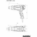 Pistolet na gorące powietrze Metabo 602066000