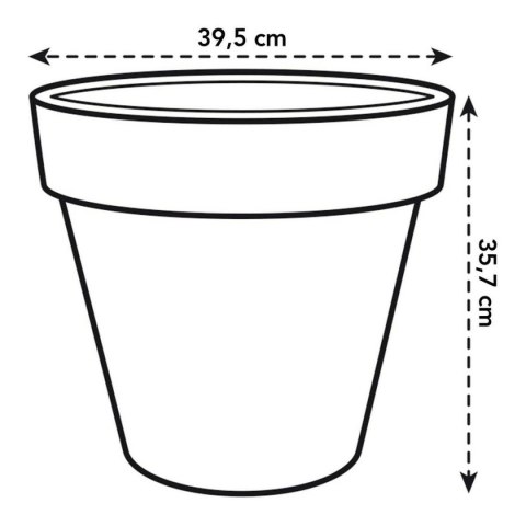 Doniczka Elho 8403604042500 Antracyt Ø 40 cm