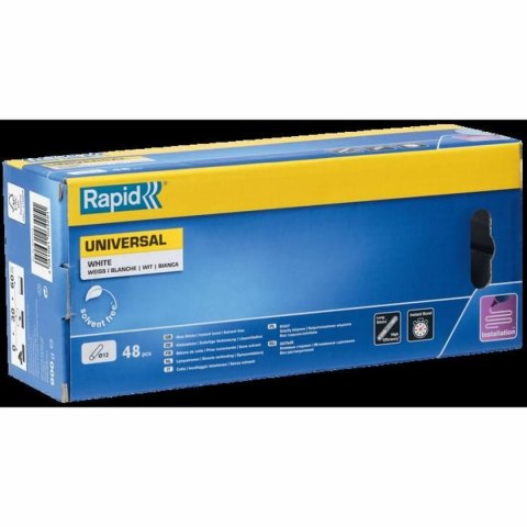 Kleje termotopliwe Rapid Rapid Biały Ø 12 mm 48 Części