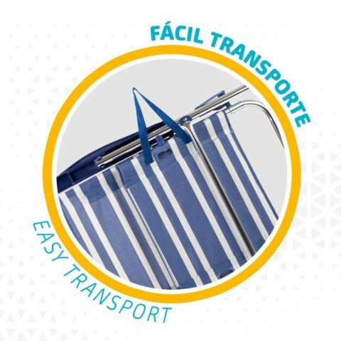 Składanego Krzesła Aktive Mykonos 47 x 108 x 66 cm (4 Sztuk)