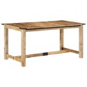 Stół do jadalni, 160x80x75 cm, lite drewno mango