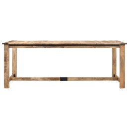 Stół do jadalni, 200x100x75 cm, lite drewno mango