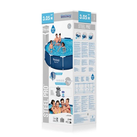 Basen Demontowalny Bestway 305 x 76 cm 305 x 305 x 76 cm