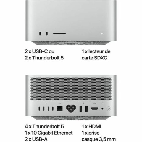 Mini PC Apple Mac Studio 96 Gb RAM 1 TB SSD