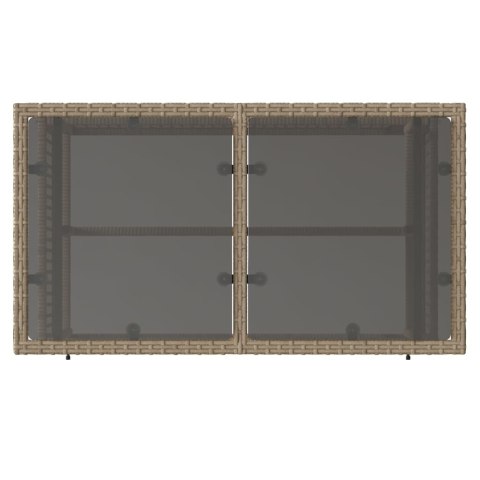 4-cz. zestaw wypoczynkowy do ogrodu, z poduszkami, beżowy