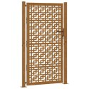 Brama ogrodowa 100x200 cm Stal nierdzewna Krzyż wzór