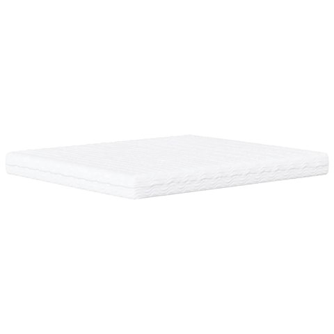 Materac piankowy, biały, 200x220 cm, twardość H2/H3