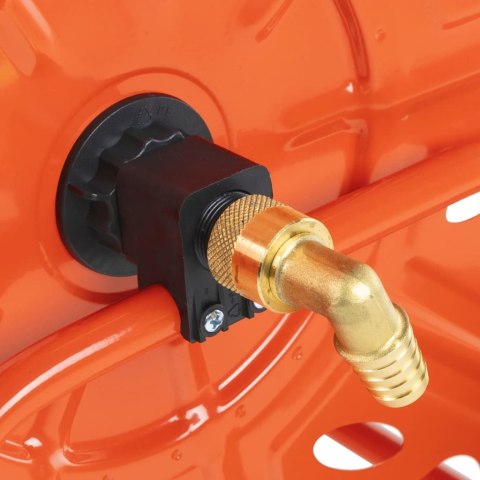 Wózek z bębnem na wąż 140 m, 3/4", stalowy