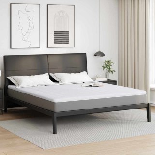 Nakładka na materac Biały 140 x 200 x 5.5 cm Dzianina