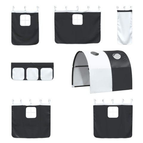 Biały i czarny 99,5 x 200 cm