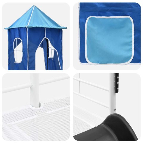 Biały i niebieski 99,5 x 200 cm