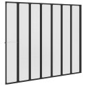 Parawan prysznicowy Inny Czarny 168 x 140 cm Aluminium