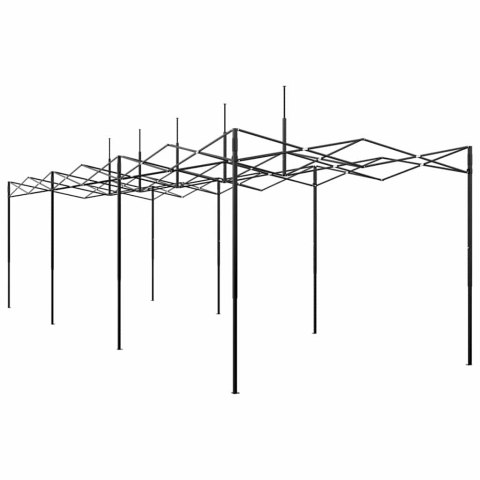 Szklarnia z dachem Zielony 290 x 870 x 315 cm Żelazo