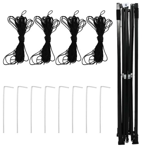 Szklarnia z dachem Zielony 290 x 870 x 315 cm Żelazo