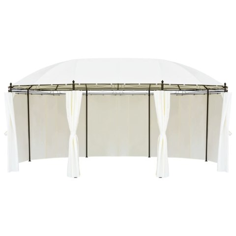 Altana ogrodowa kolor śmietankowy, 530x350x265 cm