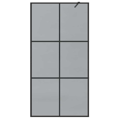 Ściana prysznicowa typu walk-in Czarny 100 x 195 cm
