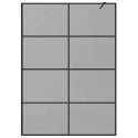 Ściana prysznicowa typu walk-in Czarny 140 x 195 cm