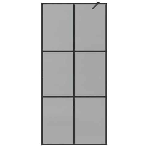 Ściana prysznicowa typu walk-in Czarny 90 x 195 cm