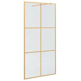 Ściana prysznicowa typu walk-in złoty 100 x 195 cm