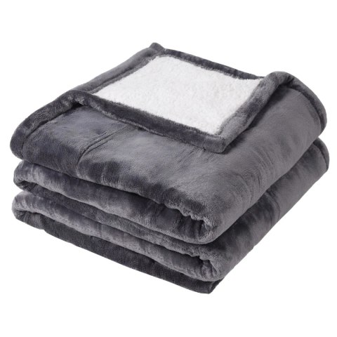 Koc elektryczny dwustronny 160x180 cm mata grzewcza regulacja temperatury pilot