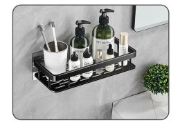 Półka łazienkowa 2szt - czarna