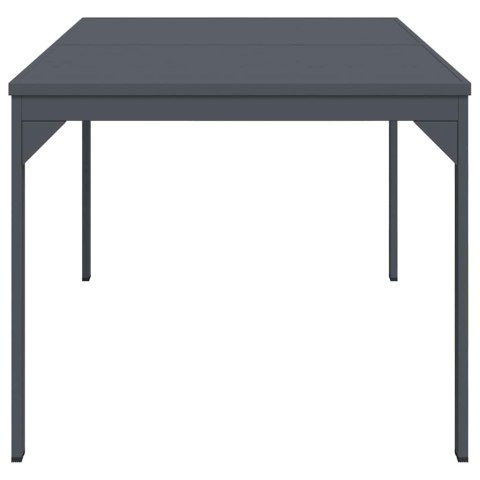 Stół rozszerzający 2 pcs Antracyt 210 x 90 x 73 cm Stal