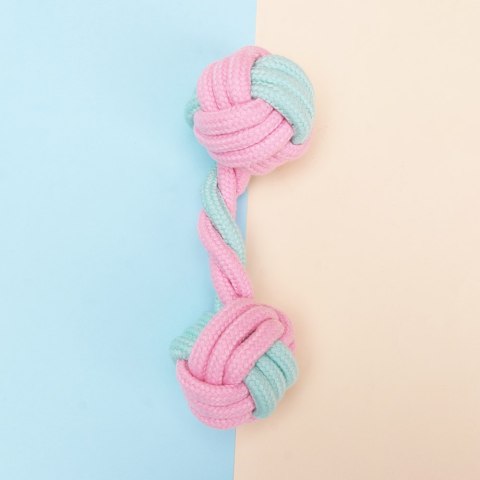 Zestaw 7 zabawek szarpaków dla psa PINKY