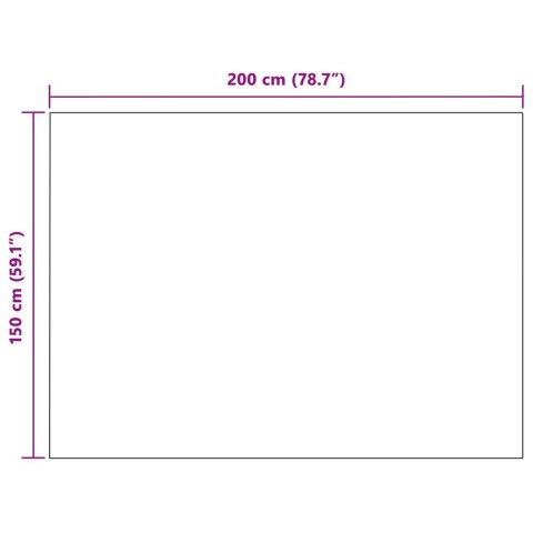Koce narzutowe 24 pcs Granatowy 240 x 220 cm Polar