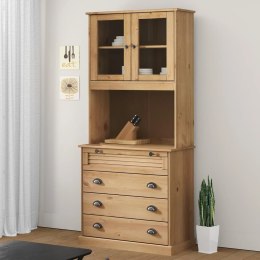 Kredens VIGO, 80x40x176 cm, lite drewno sosnowe