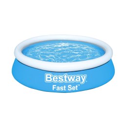 Bestway Basen dmuchany dla dorosłych z obręczą 183x51 cm Ogrodowy 57392