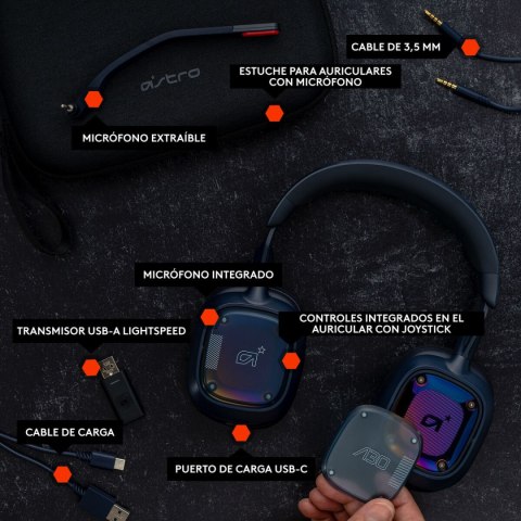 Słuchawki Logitech A30 Niebieski