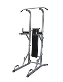 Wieża treningowa fitness 5w1 z ławką i drążkiem, 120 kg