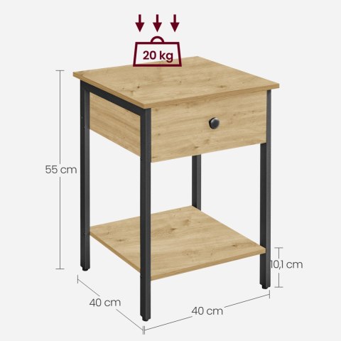 Stolik Szafka - artisan - LET55B88V1
