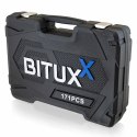 ZESTAW NARZĘDZI 171 ELEMENTÓW WALIZKA BITUXX KLUCZE NASADOWE