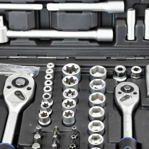 ZESTAW NARZĘDZI 171 ELEMENTÓW WALIZKA BITUXX KLUCZE NASADOWE