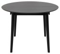 Stół Montreux okrągły czarny