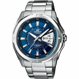 Zegarek Męski Casio EF-129D-2AVEF Srebrzysty 45 mm Stal nierdzewna
