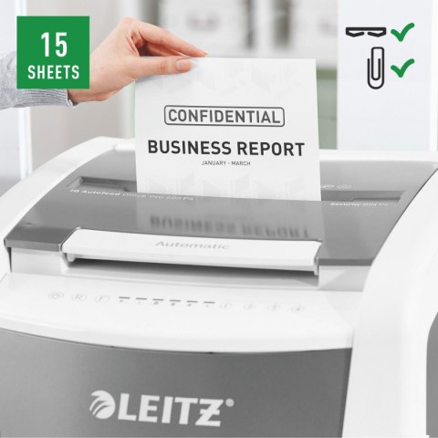 Niszczarka Papieru Leitz IQ 600 Pro Autofeed P4 60 L