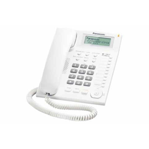 Telefon Stacjonarny Panasonic KX-TS880EXW LCD Biały