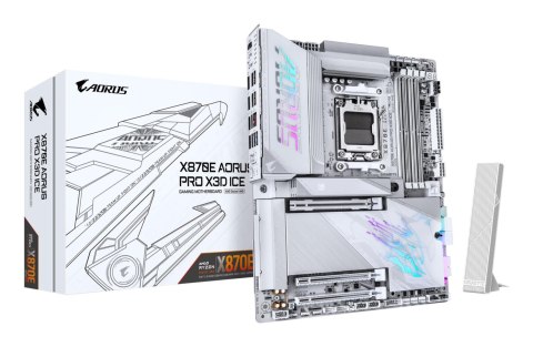 MB AMD X870E SAM5 ATX/X870E A PRO X ICE GIGABYTE