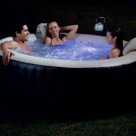 Oświetlenie basenu Intex 28503 12 x 12 x 6,5 cm Wielokolorowy (8 Sztuk)