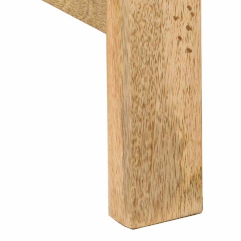 Biurko, 165x110x75 cm, lite drewno mango