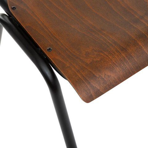 Krzesło Kiel brązowe