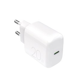 Ładowarka sieciowa USB-C PROLITE 20W - biała