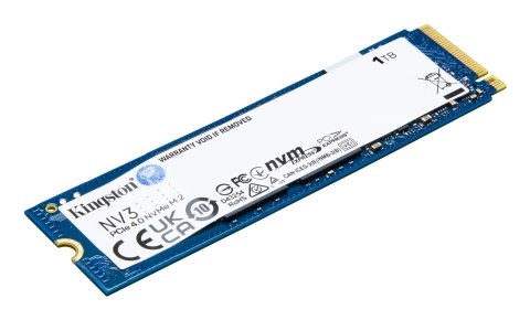 Kingston DYSK SSD 1000G NV3 M.2 2280 PCIe 4.0 NVMe (WYPRZEDAŻ)