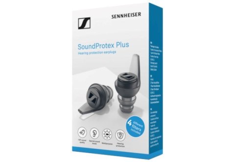 Sennheiser SoundProtex Plus - Ochronne wkładki do uszu wyposażone w 5 rodzajów filtrów akustycznych