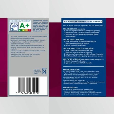 Farba Podkładowa Ripolin Biały 5 L Matowy