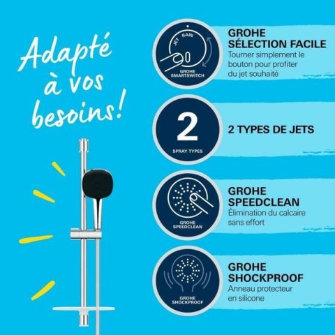 Kolumna Prysznicowa Grohe Vitalio Comfort 110 Plastikowy