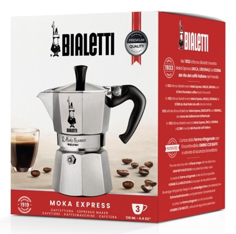 Zaparzacz BIALETTI Moka Express (kolor srebrny)