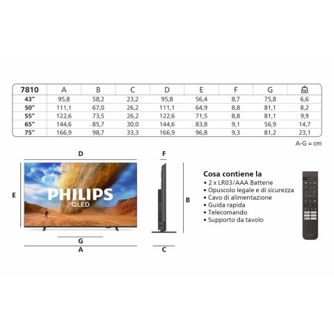 Smart TV Philips 50PUS7810/12 4K Ultra HD 50" LED